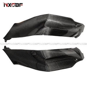 2011-2025 Ninja ZX-10R Carbon Fiber Gas Tank Side Trim Cover Panel Cowl Fairing - Picture 1 of 5