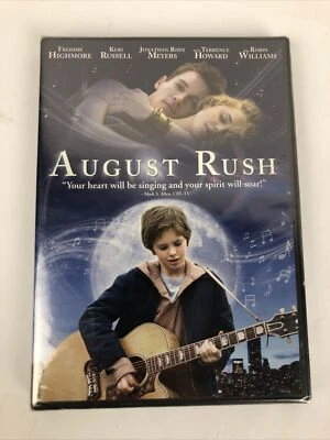 { Brand New Sealed } AUGUST RUSH DVD 2007 WideScreeN & Full Screen Movie - Image 1 of 2