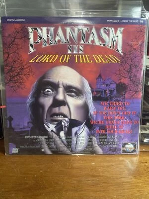 PHANTASM III LORD OF THE DEAD LASERDISC MOVIE HORROR FILM 1994 UNIVERSAL PICTURE - Image 1 of 4