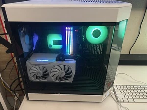 Gaming HYTE Liquid Cooled  12 Core Ryzen 9, 64 Gig Ram, SSD, 12 Gig Zotac GPU - Picture 1 of 15