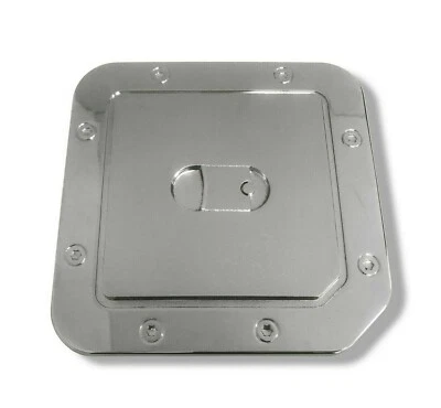 Chrome ABS Fuel Tank Gas Door Cap Cover for 85-05 Chevy Astro GMC Safari - Изображение 1 из 3