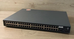 LevelOne GEP-5070 GEP5070 48 GE PoE-Plus + 2 GE SFP L2 Managed Switch 4 - Bild 1 von 11