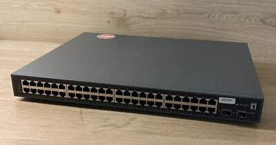 LevelOne GEP-5070 GEP5070 48 GE PoE-Plus + 2 GE SFP L2 Managed Switch 4 - Bild 1 von 4