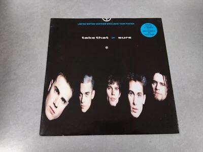 Take That - Sure (12", Single, Ltd, Tour Poster Rare New Sealed - Image 1 of 3
