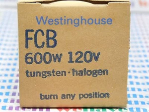 FCB / WOLFRAM-HALOGEN PROJEKTIONSLAMPE, GLÜHBIRNE / 120V 600W / 1 STÜCK (Menge) - Bild 1 von 6