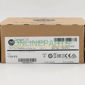 New Factory Sealed AB 1769-IF8 / A CompactLogix 8 Pt Analog Input Module 1769IF8 - Picture 1 of 4