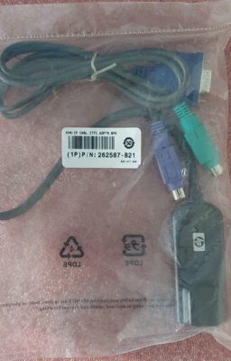HP KVM/IP CNSL IFTC ADPTR 8PK - 262587-B21 -Konsolen-Schnittstellenadapter - neu - Bild 1 von 2