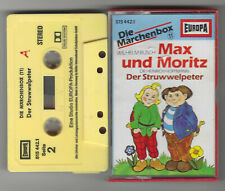 MC Kassette Die Märchenbox, Folge 11 Max und Moritz  5 x geschraubt S 1 gelb