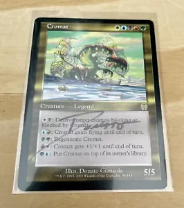 MTG Cromat Creature Legend Artist Signed Donato Giancola 2001 94/143 Card - Picture 1 of 3