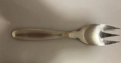 Lauffer Finland Deign 9 Serving Fork MCM Rare! Silverware Mid-century design - Image 1 of 4