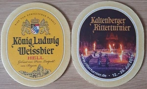 20 Bierdeckel König Ludwig Weissbier Hell für Bar Theke Tresen Party Untersetzer - Bild 1 von 1