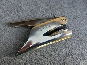 Vintage 1980s Justrite Regulation Pocket Seal Stamping Tool Beautiful Condition - Picture 1 of 5