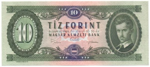 Hungary 10 forint 1969 UNC - Picture 1 of 2