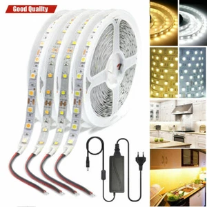 12V 24V LED Strip Streifen Leiste 2835 5050 Warmweiß Kaltweiß Wasserdicht Licht - Bild 1 von 16