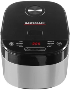 Gastroback 42527 8in1 Multikocher Dampfgarer Schongarer Slow Cook 5L 790W - Bild 1 von 5