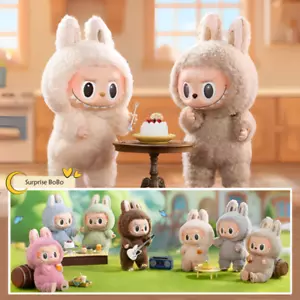 Authentic POP MART Labubu The Monsters Etciting Macaron Plush Confirmed Toys - Picture 1 of 17
