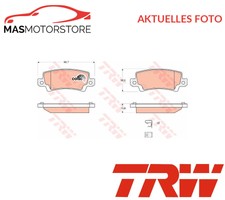 SET BRAKE PADS REAR BRAKE PADS TRW GDB3289 P FOR TOYOTA COROLLA