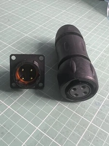 SOURIAU Panel Mount Connector UTS6JC12E4S - Picture 1 of 4