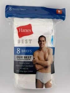Hanes Men's Comfort Flex Waistband Wicking Cool Comfort Best Briefs (8 PACK) - Picture 1 of 5