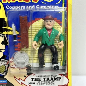 Dick Tracy Coppers And Gangster Steve The Tramp Action Figure Toy Playmates - Picture 1 of 11