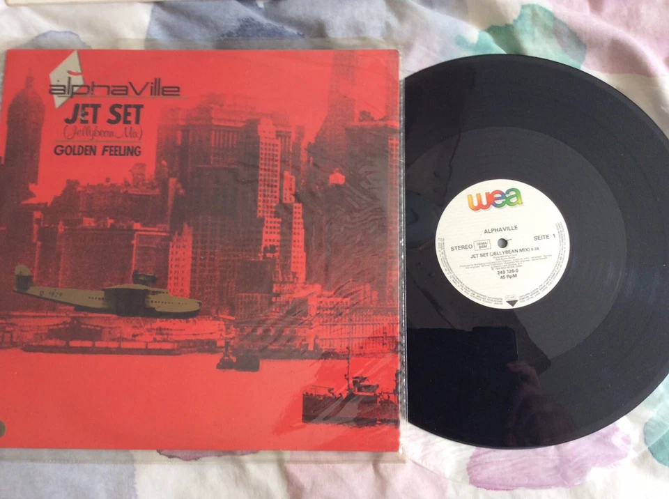 Alphaville Jet Set 12” Vinyl Single 2 X Copies Separate Sale -*Read Description* - Image 1 of 4