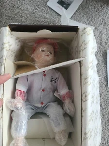 1990 VINTAGE ASHTON DRAKE MICHAEL THE LITTLE SLUGGER BASEBALL BABY BOY - Picture 1 of 5