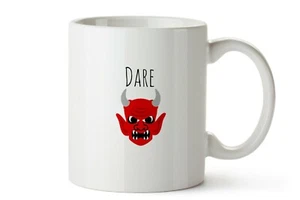 Taza Dare Devil Divertida Juego de Palabras 11 Onzas Regalo Café o Té Bebedor - Imagen 1 de 1