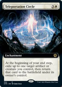 MTG TELEPORTATION CIRCLE FOIL EXC - CERCHIO DI TELETRASPORTO - AFR X EN - MAGIC - Picture 1 of 1