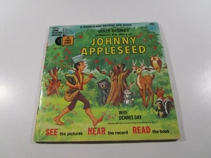 Disco y libro Disneyland - La historia de Johnny Appleseed 33 1/3 vinilo DE COLECCIÓN - Imagen 1 de 6