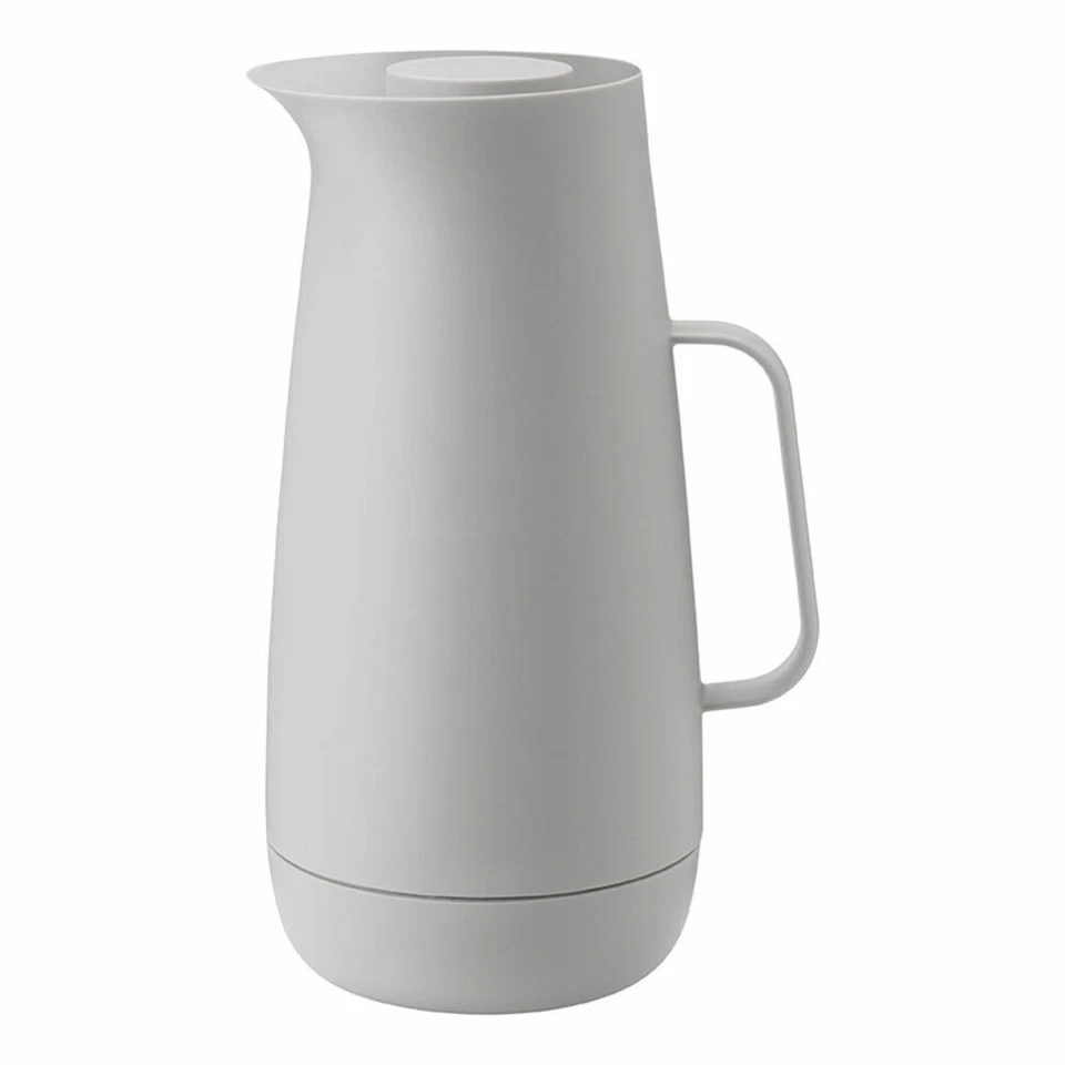 Stelton Foster pichet à vide, pichet, thermo pichet, plastique, verre, gris c... - Photo 1/1