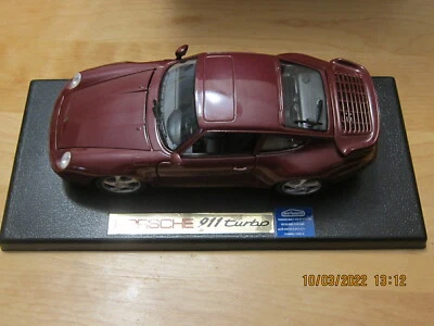  Majorette PORSCHE 911 TURBO Die-Cast Replica Car 1:18 - Image 1 of 4