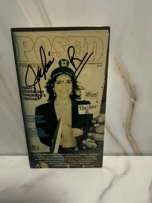POSED FOR MURDER- VHS 1989 ***Has Writing On Box*** - Image 1 of 3