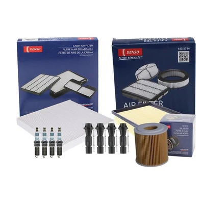 Kit de afinación Denso 4 bujías y 4 botas Kit para Mazda 6 i 2,3 L L4 Vin A 2009 Foto 1 de 2