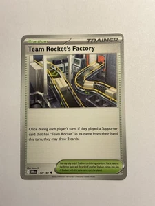 Team Rocket's Factory 173/182 Sv10: Destined Rivals Regular - Picture 1 of 2