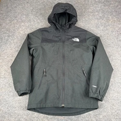 Chaqueta cortavientos The North Face Cyclone DryVent polar negra niños grande L 14/16 * Foto 1 de 4