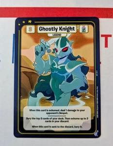 Neopets Battledome TCG Guerra per l'Obelisco Cavaliere Fantasma Raro - Foto 1 di 1