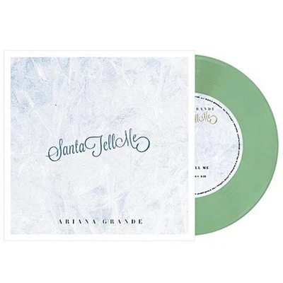 2014 Ariana Grande - Santa Tell Me Anniversary Limited Edition Coke Bottle Vinyl - Image 1 of 4