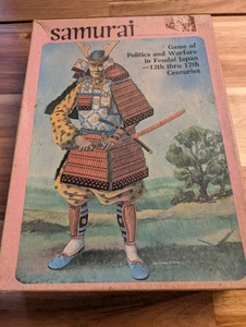 Samurai The Game Of Politics & Warfare In Japan 1980 Avalon Hill Complete - Picture 1 of 7