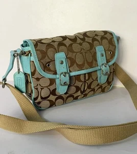 Coach Signature Cross body Bag - Pre - Owned - - Picture 1 of 6