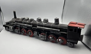 24" Antique Metal Train Engine Model - Picture 1 of 9