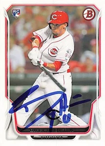2014 Bowman #132 Billy Hamilton Reds Signed Auto *L893 - Picture 1 of 2