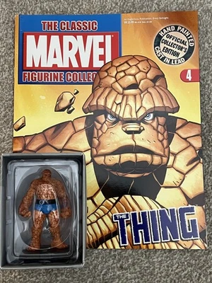 Eaglemoss Classic Marvel Figurine Collection - issue 4 - THE THING - Imagem 1 de 2