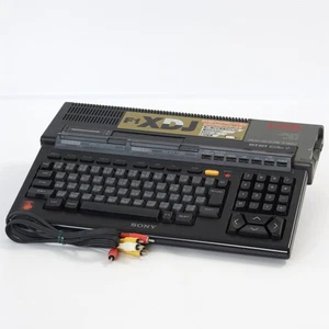 MSX2+ SONY HB-F1XDJ Personal Computer Mantenuto -Cinturino Gomma Nuovo-Testato 30 - Foto 1 di 11