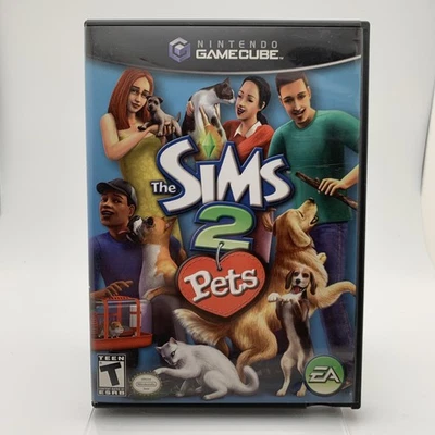 Sims 2 Pets Nintendo Gamecube Game Complete Tested - Image 1 of 4