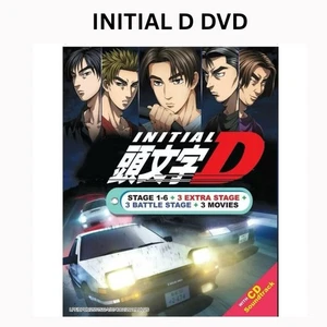 Initial D Season 1-6 + Extra  Stage + 3 Battle Stage + 3 Legend + OST Anime DVD - Picture 1 of 2