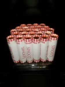 2025 P Lincoln Cent Penny 20 Bank Rolls 1000 Coins Uncirculated OBWBU🔥Free Ship - Picture 1 of 5