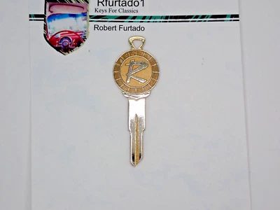 Llave en blanco chapada en oro para Rambler Automobiles 1954 a 1969 (H1098NR) Foto 1 de 2