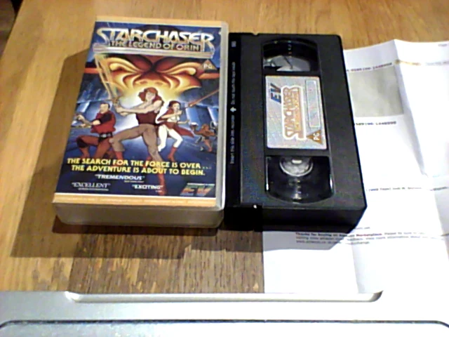 STARCHASER THE LEGEND OF ORIN EIV 1st UK PAL VHS VIDEO 1986 Star Wars RARE - Image 1 of 1