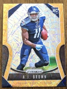 2019 Panini Prizm A.J. Brown Lazer Rookie Card RC #344 - Bild 1 von 3