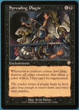 Spreading Plague Invasion NM Black Rare MAGIC MTG CARD (ID# 249113) ABUGames